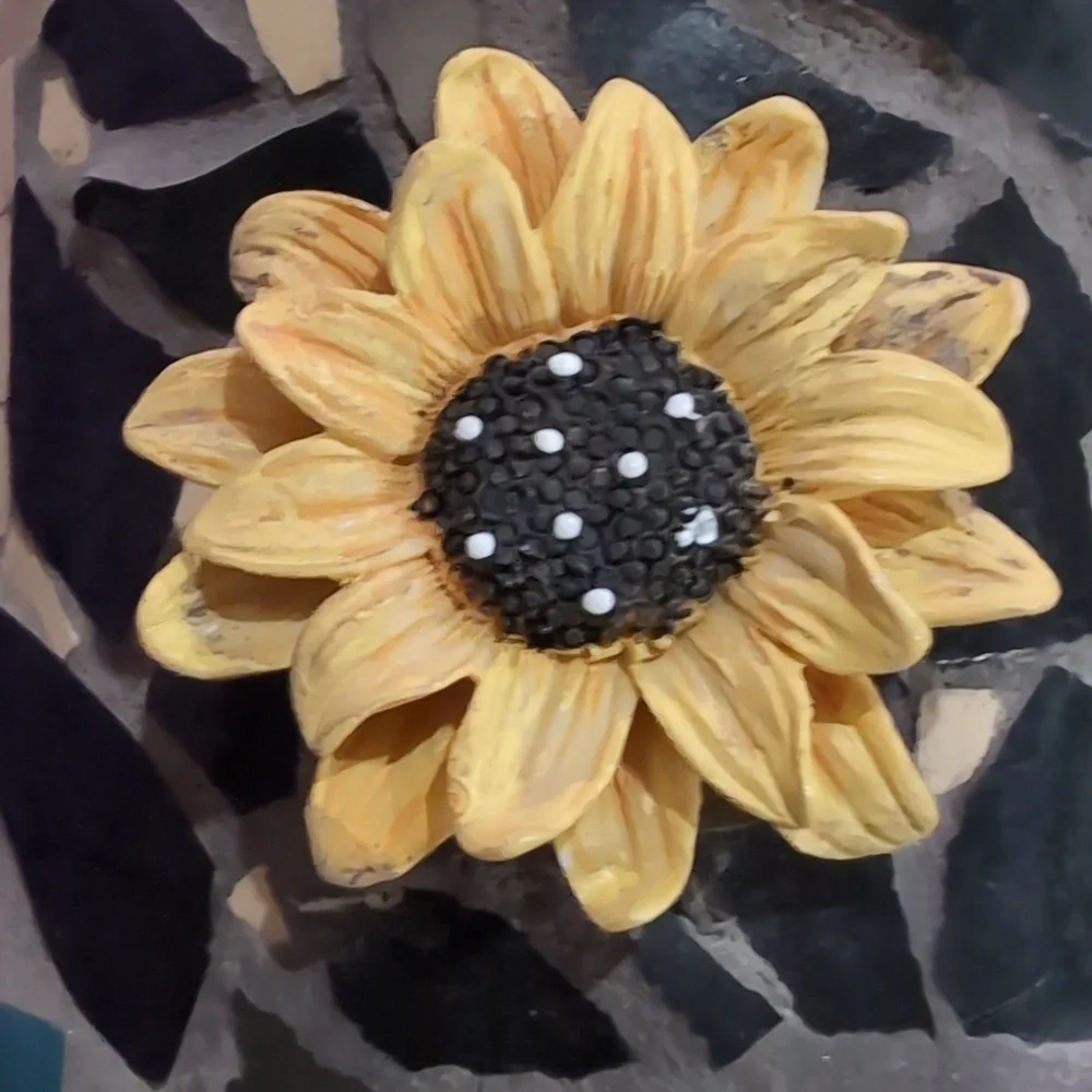 Mosaic Abstract Art Face Pitcher - Picture 8 of 10